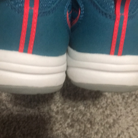 RYKA blue/orange memory form canvas sneakers (worn 1X) Excellent Condition - Picture 2 of 5